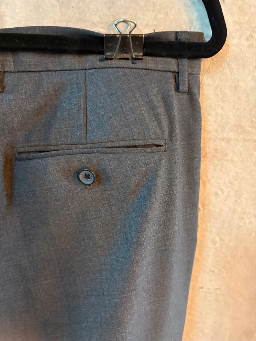 J. Crew Thompson Men's Dress Pants in Charcoal W31 L30